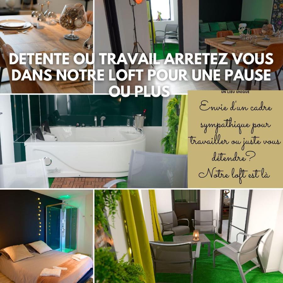 Suite Le Loft & Garden Et Spa By Nancyintimelounge Buitenkant foto